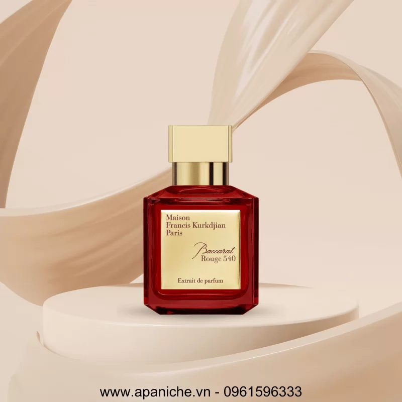 nước hoa màu đỏ Maison Francis Kurkdjian Baccarat Rouge 540 Extrait de Parfum