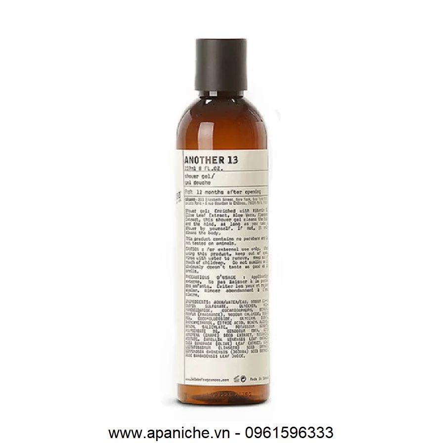 sua tam le labo another 13 shower gel 237ml apa niche