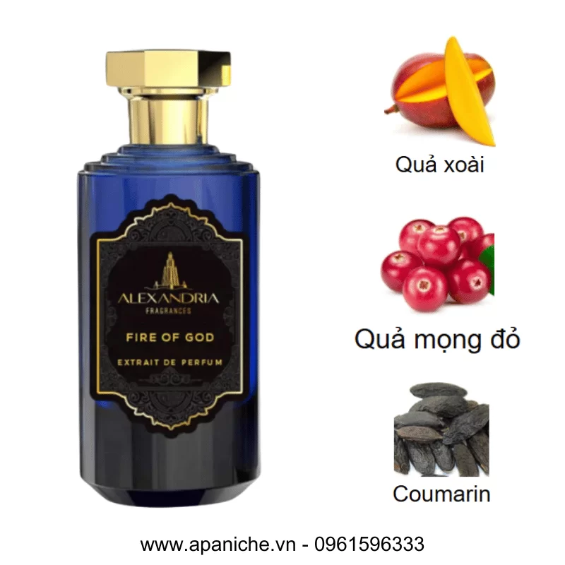 Alexandria Fragrances Fire of God mùi hương