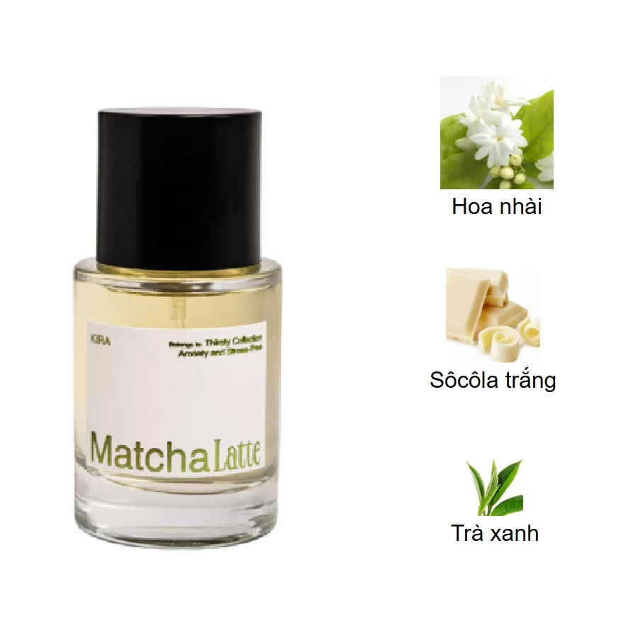 Kira Matcha Latte mui huong
