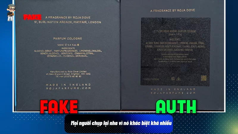 cách phân biệt nước hoa Roja Elysium thật giả