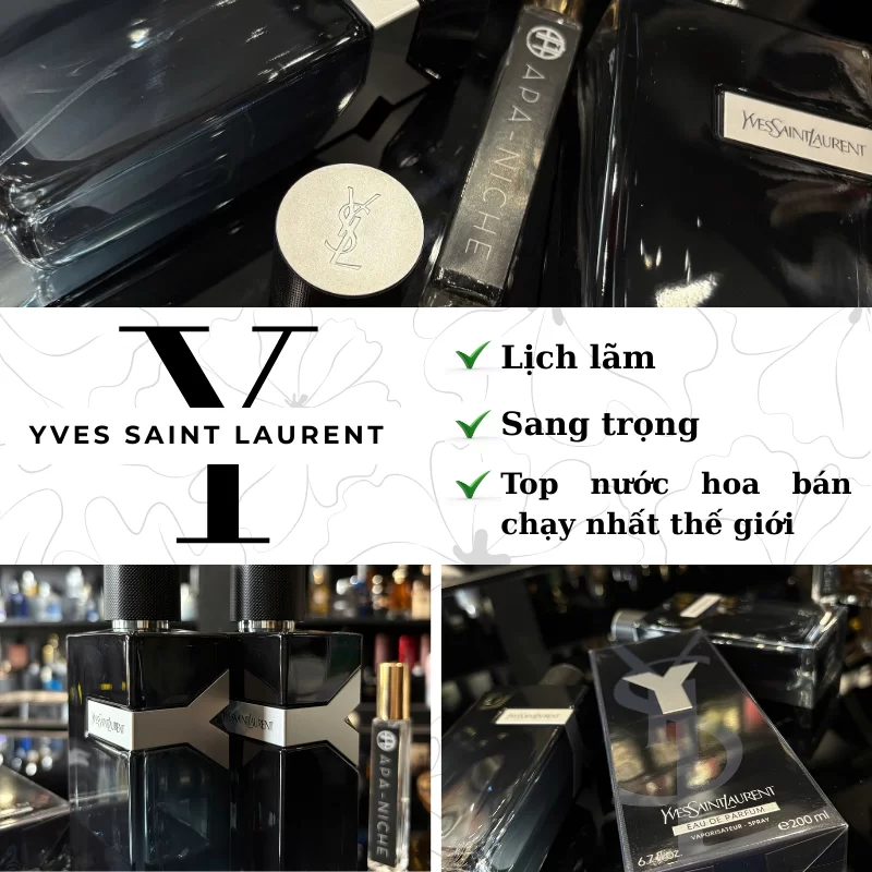 Giới thiệu về chai nước hoa YSL Y EDP