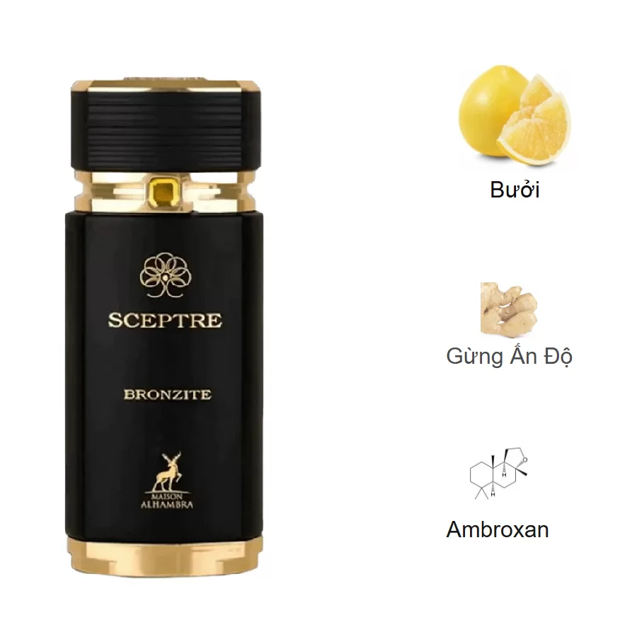 Maison Alhambra Sceptre Bronzite EDP mui huong Maison Alhambra Sceptre Bronzite EDP mui huong