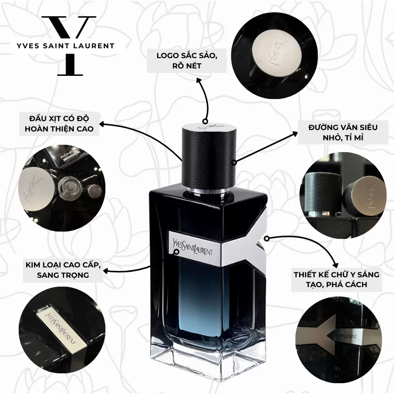 Thiết kế Yves Saint Laurent Y EDP