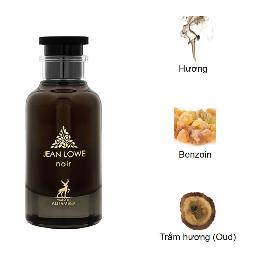 Maison Alhambra Jean Lowe Noir edp mui huong