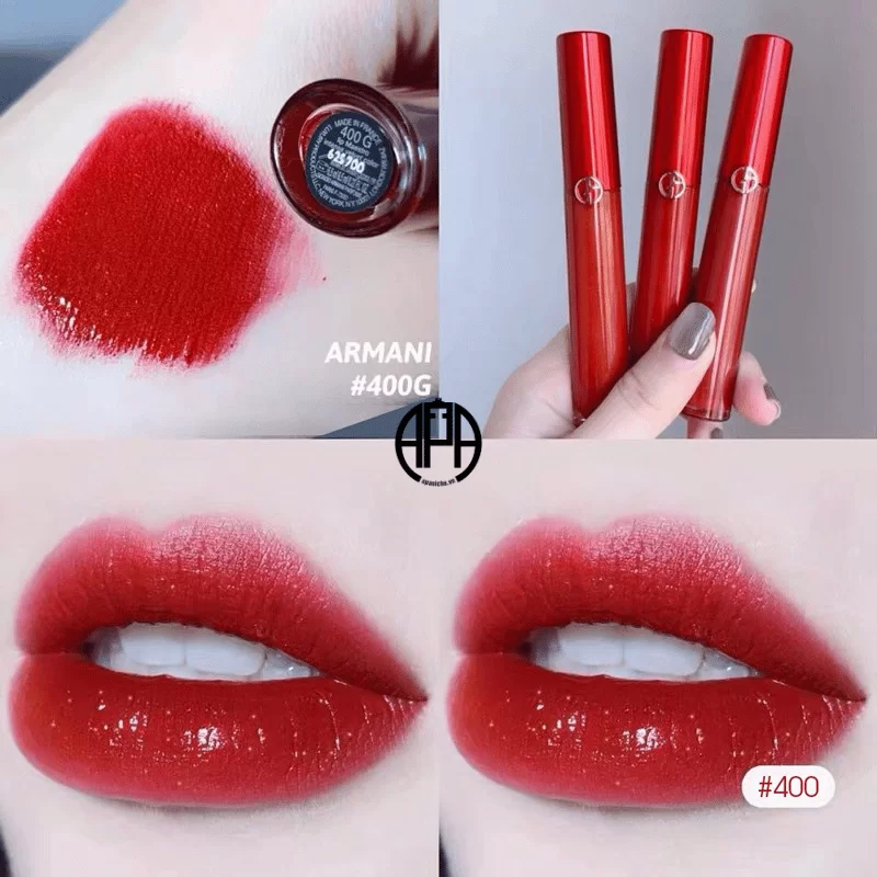 Son Kem Giorgio Armani Lip Maestro 400 The Red