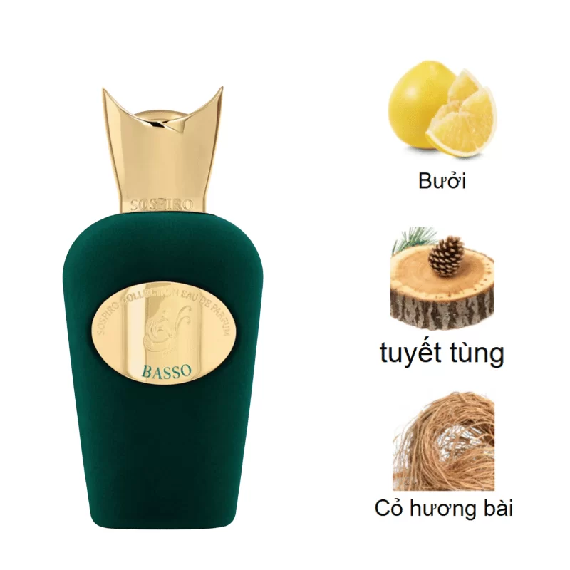 Sospiro Basso EDP mùi hương