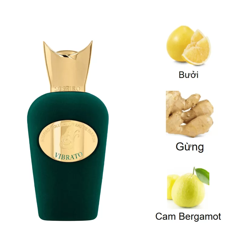 Sospiro Vibrato EDP mùi hương