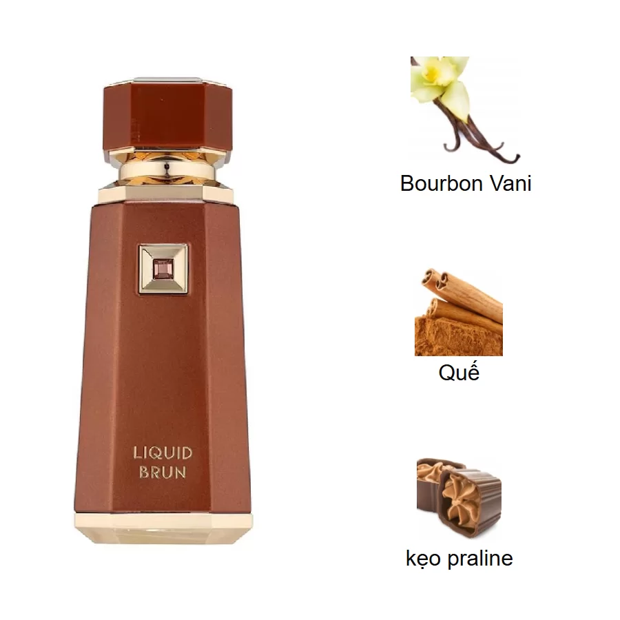 French Avenue Liquid Brun EDP mui huong ngot ngao quyen ru
