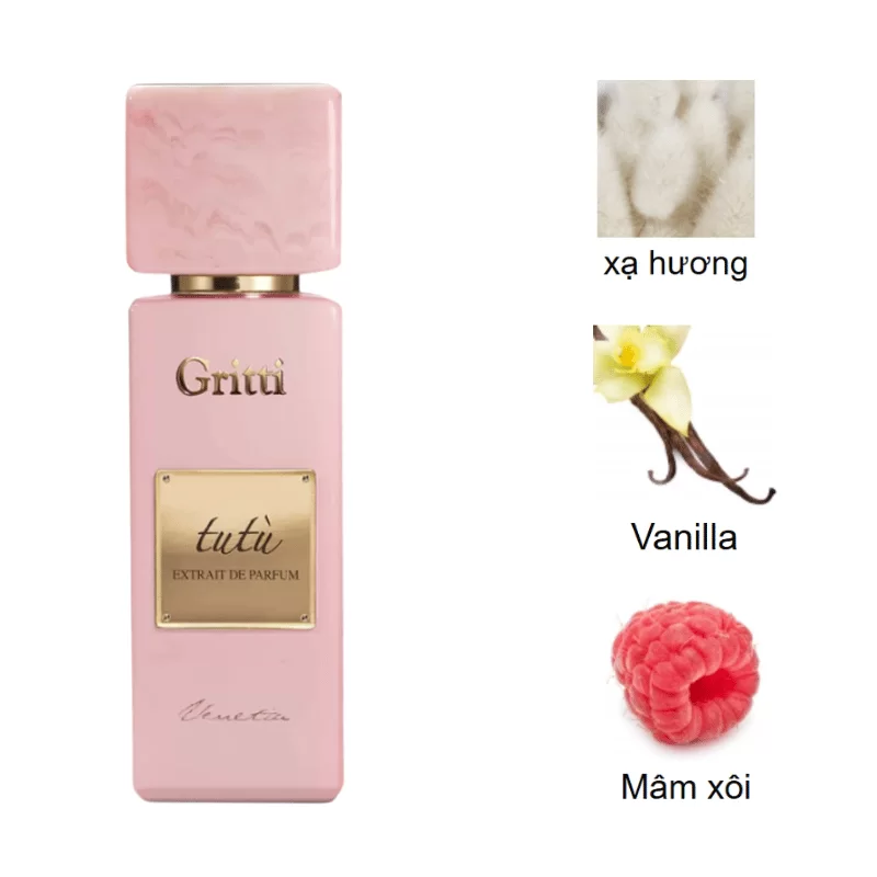 Gritti Tutu Extrait De Parfum mùi hương