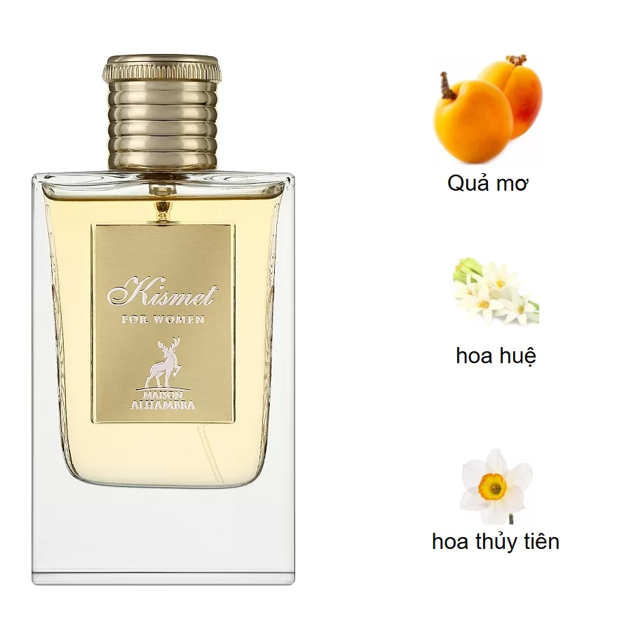 mui huong Maison Alhambra Kismet For Women EDP mui huong Maison Alhambra Kismet For Women EDP