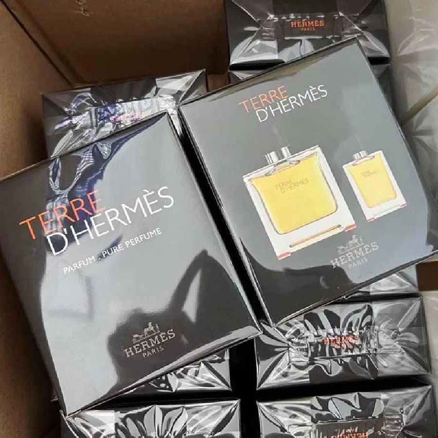 set Hermes Terre d’Hermes Parfum 75ml & 12.5ml chinh hang