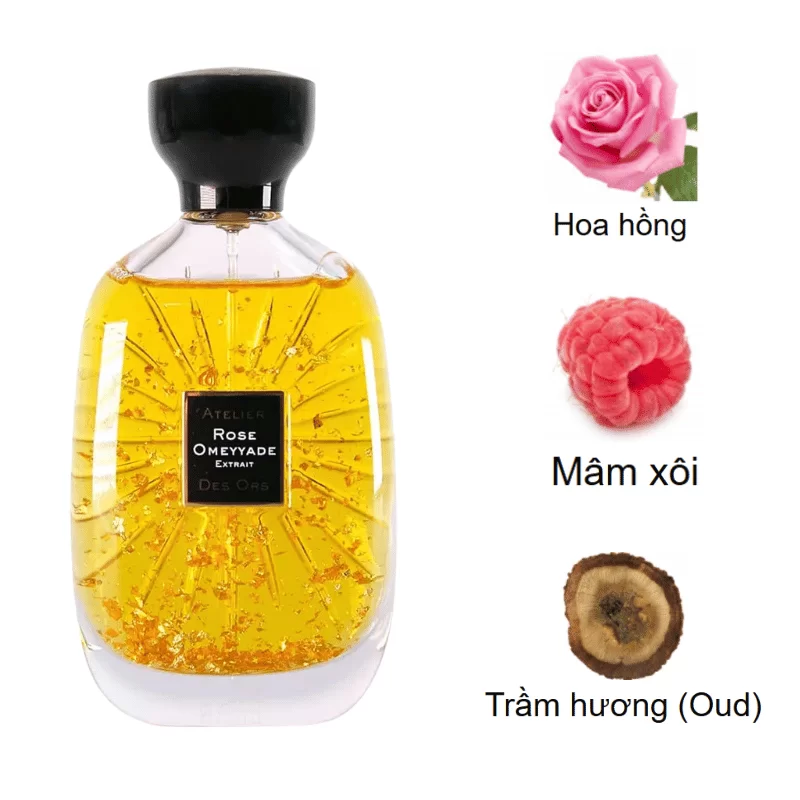 Atelier Des Ors Rose Omeyyade EDP mùi hương