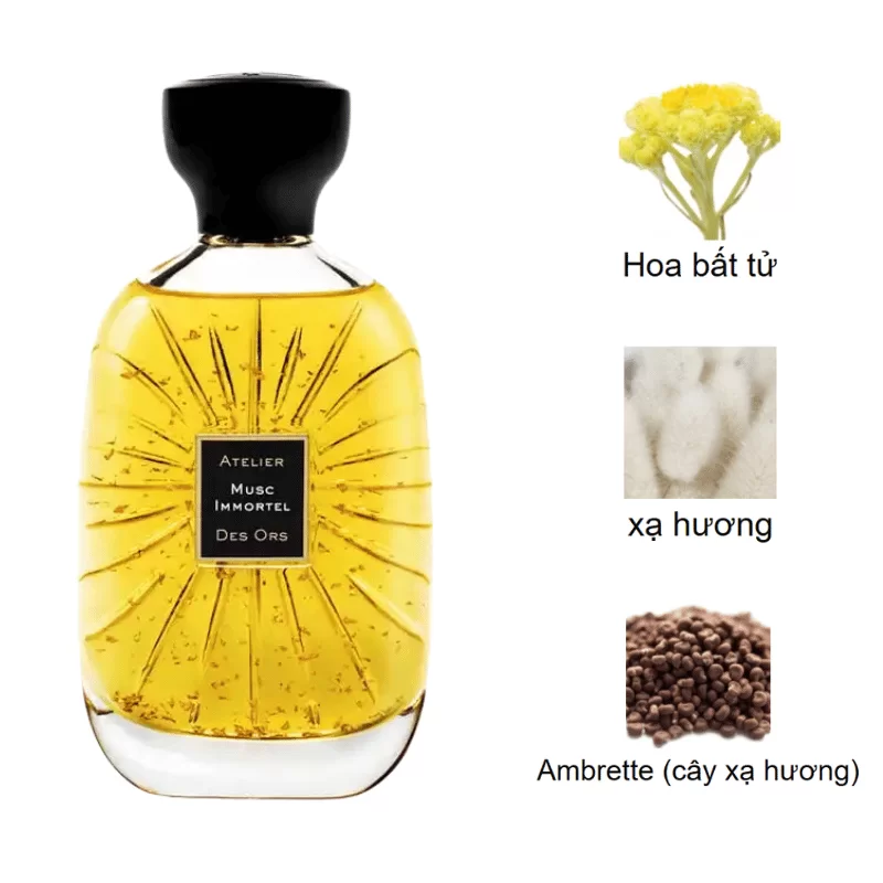 Atelier des Ors Musc Immorte EDP mùi hương