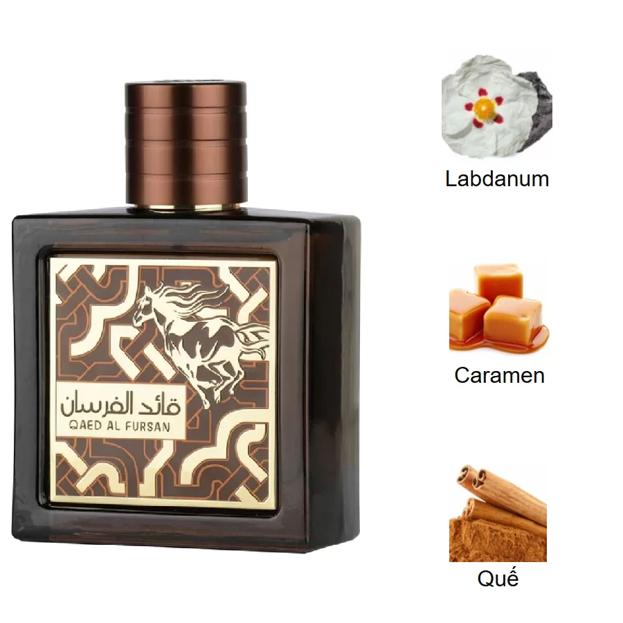 Lattafa Qaed Al Fursan Untamed edp mui huong