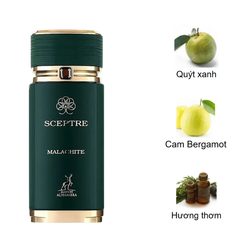 Maison Alhambra Sceptre Malachite EDP mùi hương