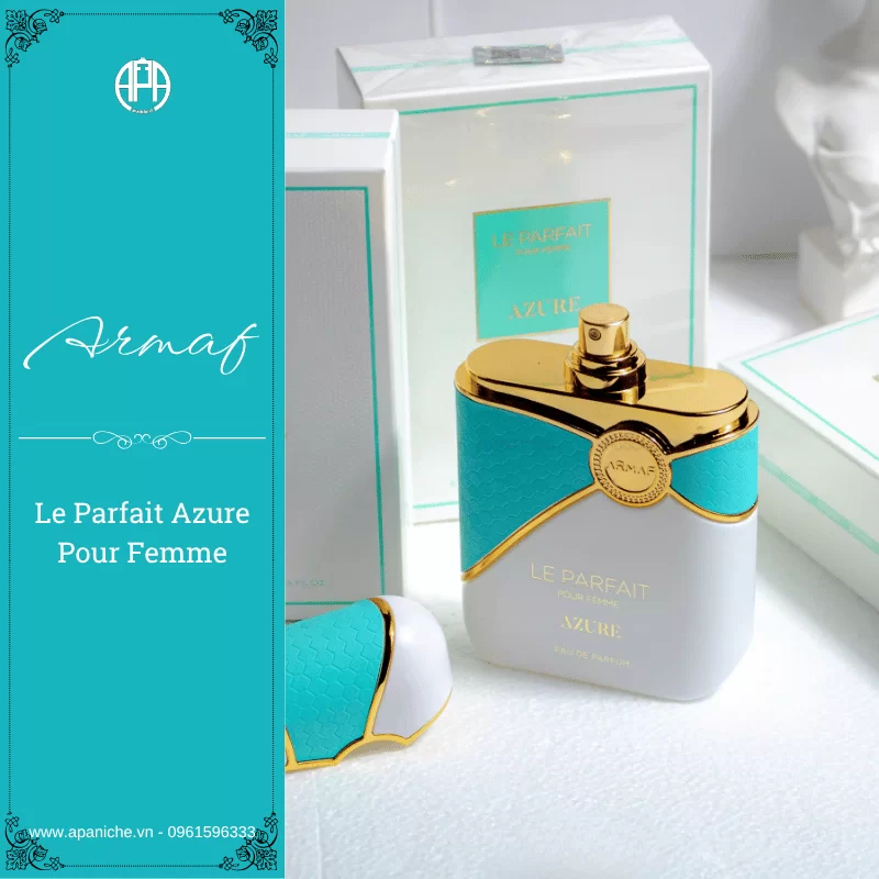 Nước hoa nữ giá rẻ Armaf Le Parfait Azure Pour Femme EDP