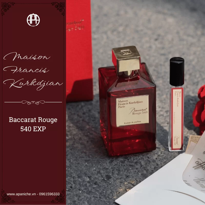 Nước hoa Maison Francis Kurkdjian Baccarat Rouge 540 EXP