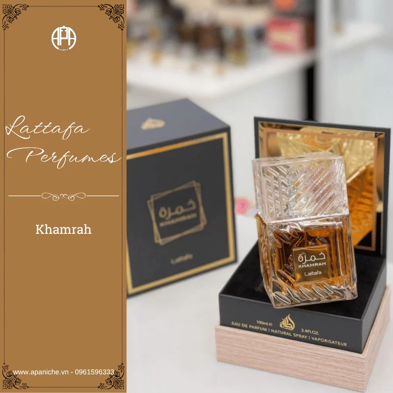 Nước hoa nam giá bình dân Lattafa Khamrah EDP