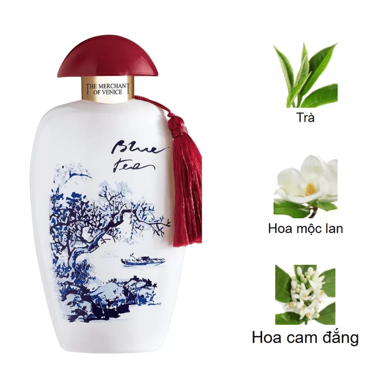 The Merchant Of Venice Blue Tea EDP mùi hương The Merchant Of Venice Blue Tea EDP mùi hương