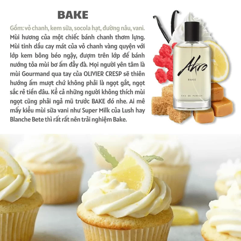 Nước hoa Akro Bake