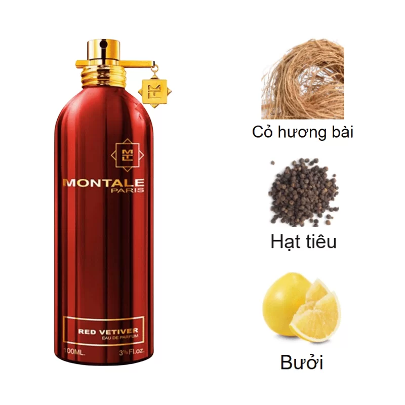 Montale Red Vetiver EDP mùi hương