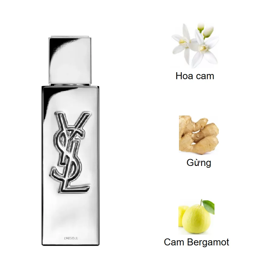 Yves Saint Laurent MYSLF L Absolu Parfum mui huong Yves Saint Laurent MYSLF L Absolu Parfum mui huong