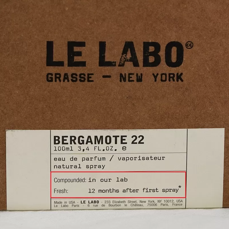 Le Labo bản In Our Lab