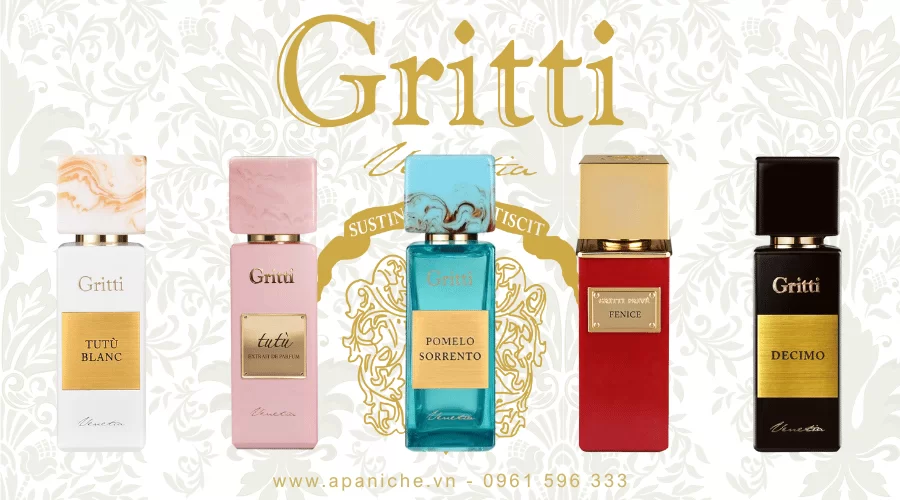 Danh mục thương hiệu nước hoa Gritti