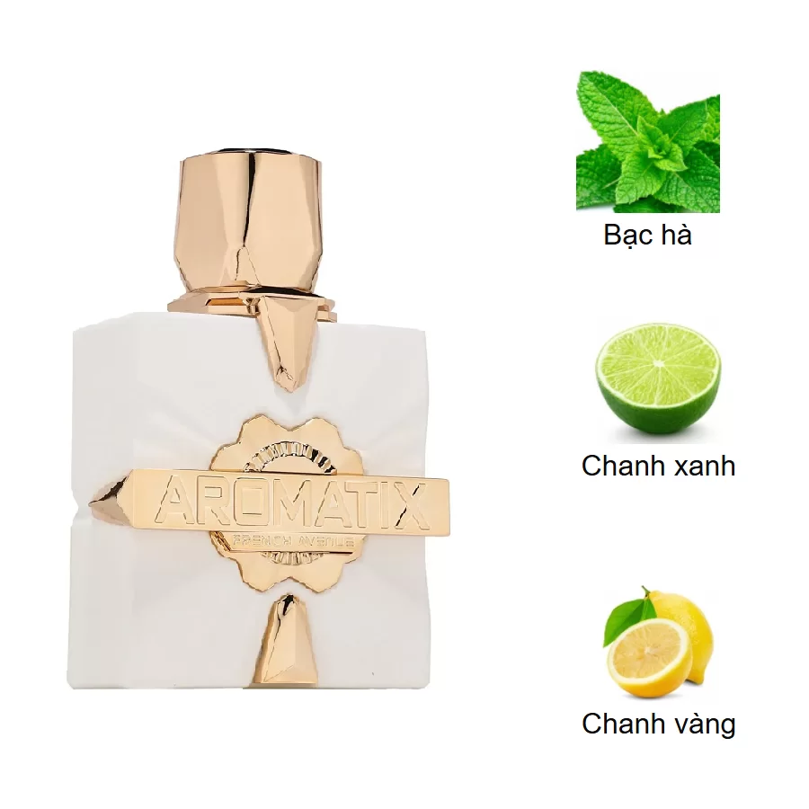 French Avenue Platine Blanc Aromatix extrait mui huong