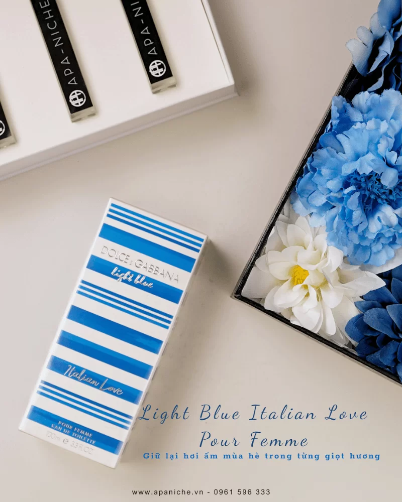 Nước Hoa Dolce Gabbana Light Blue Italian Love EDT Pour Femme