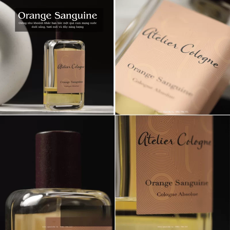 Thiết Kế Atelier Cologne Orange Sanguine EDP