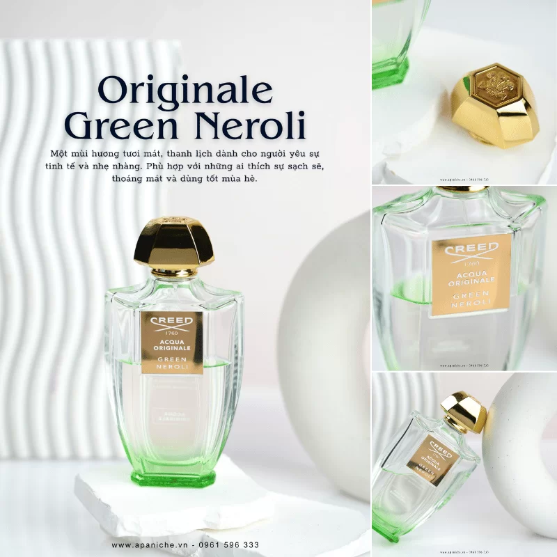 Thiết Kế Creed Acqua Originale Green Neroli EDP