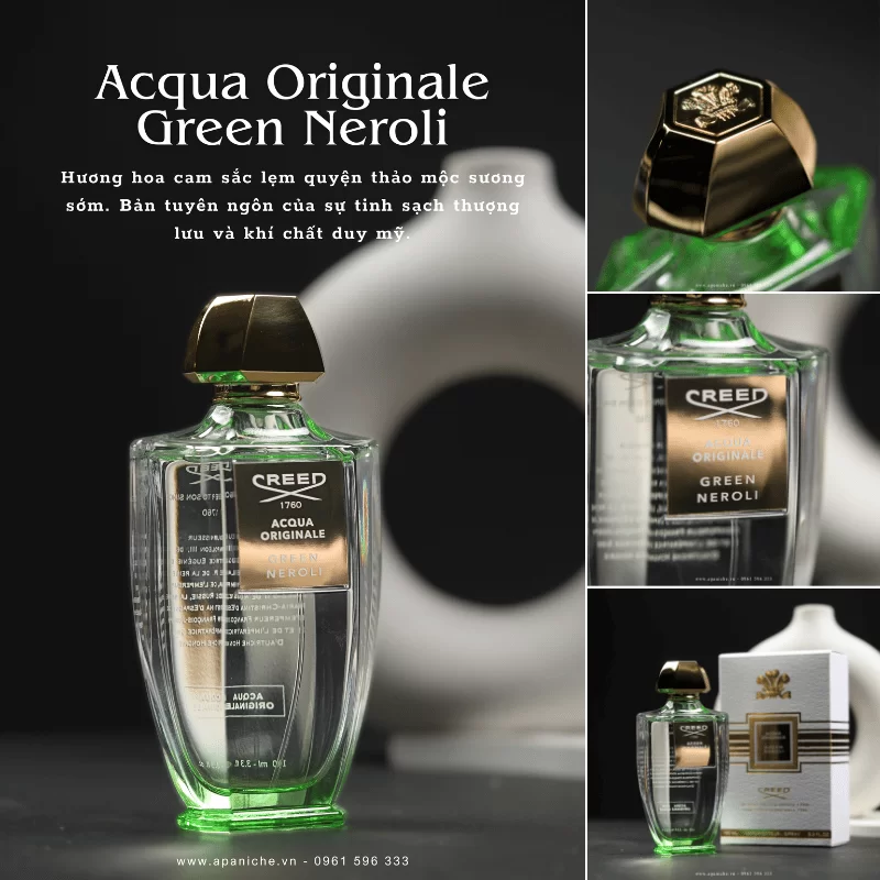 Thiết Kế Creed Acqua Originale Green Neroli EDP