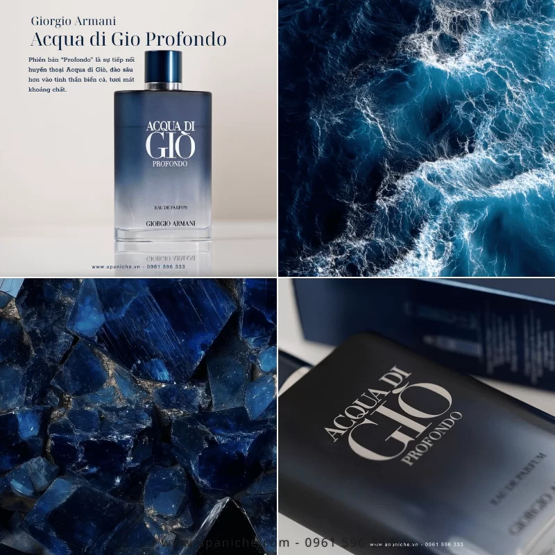 Thiết Kế Giorgio Armani Acqua di Gio Profondo EDP