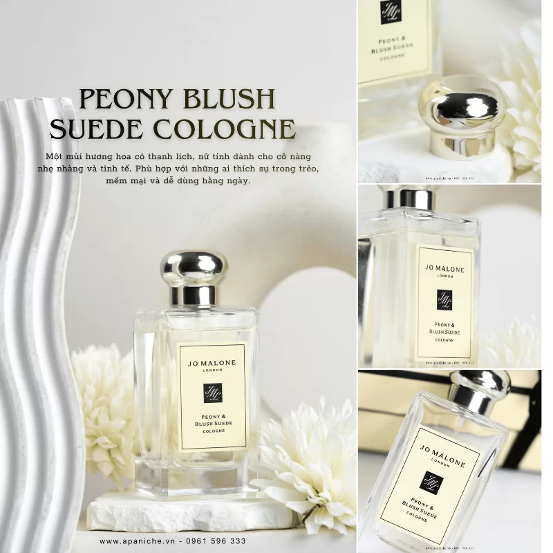 Thiết Kế Jo Malone Peony Blush Suede Cologne