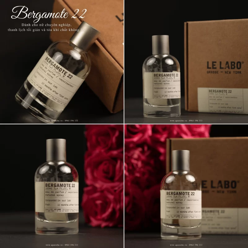 Thiết Kế Le Labo Bergamote 22 EDP Thiết Kế Le Labo Bergamote 22 EDP