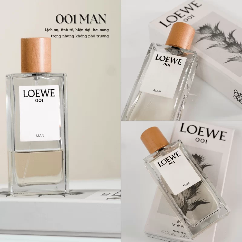 Thiết Kế Loewe 001 Man EDP