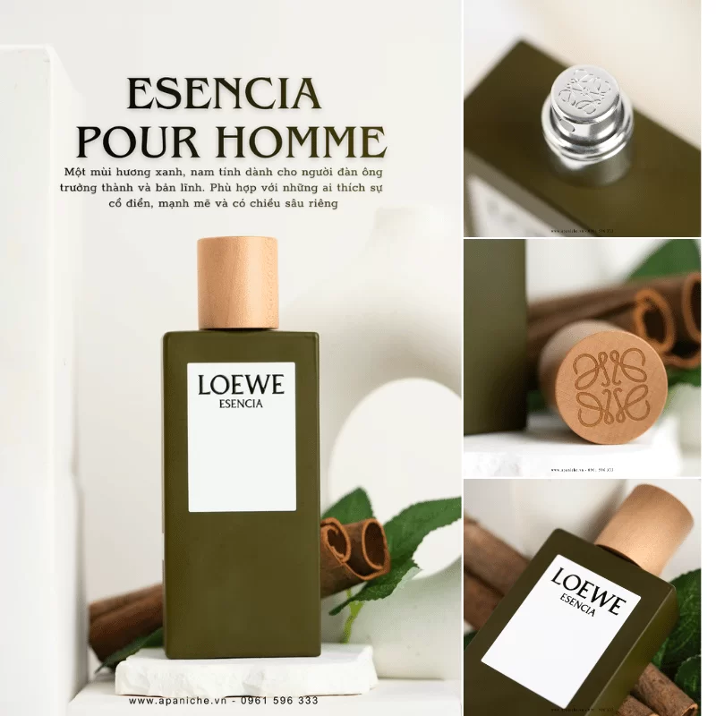 Thiết Kế Loewe Esencia Pour Homme EDT