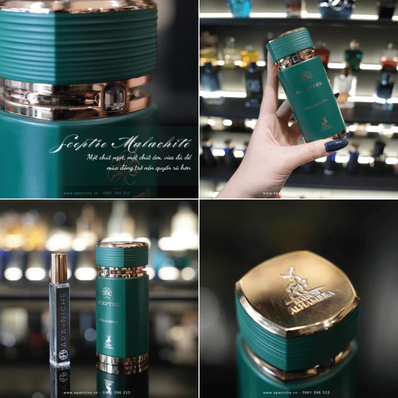 Thiết Kế Maison Alhambra Sceptre Malachite EDP