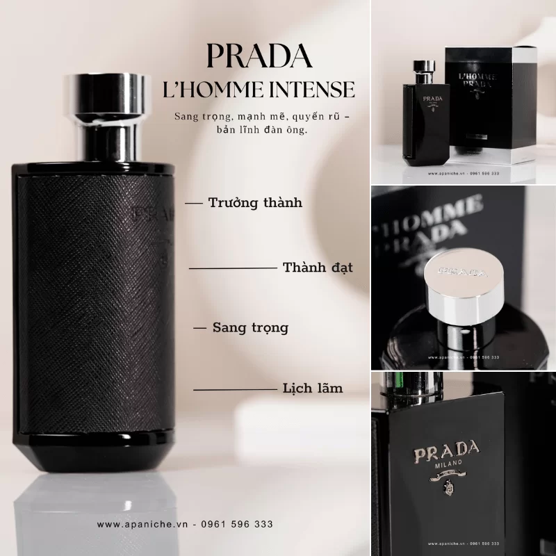 Thiết Kế Prada L'Homme Intense EDP