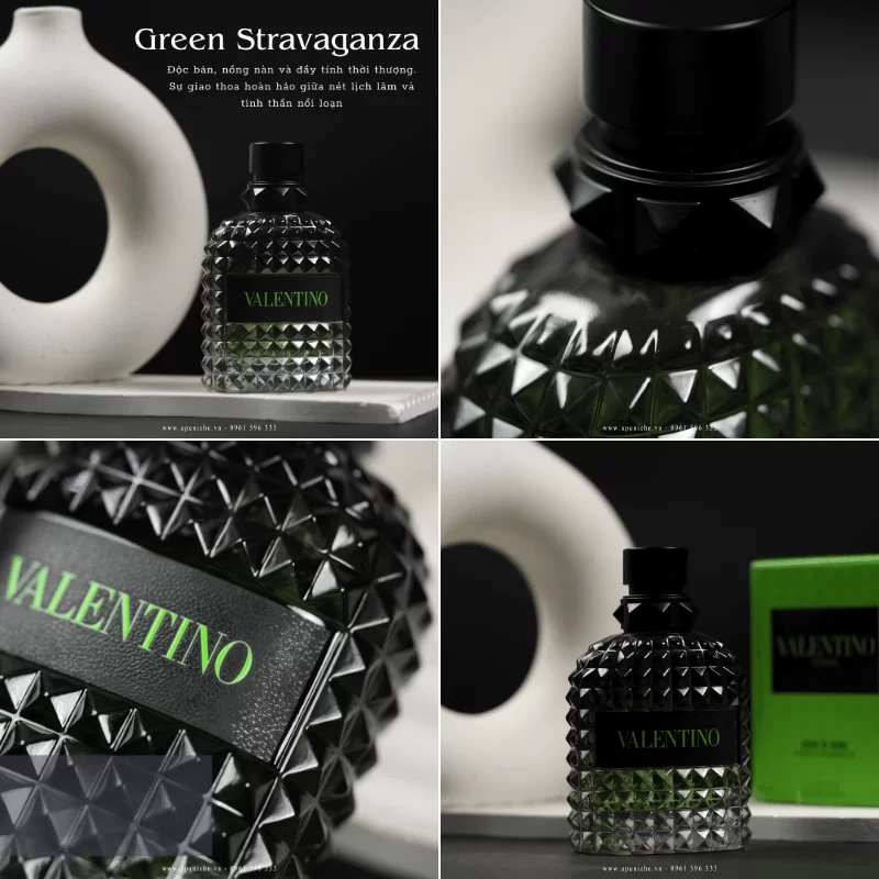 Thiết Kế Valentino Uomo Born In Roma Green Stravaganza EDT