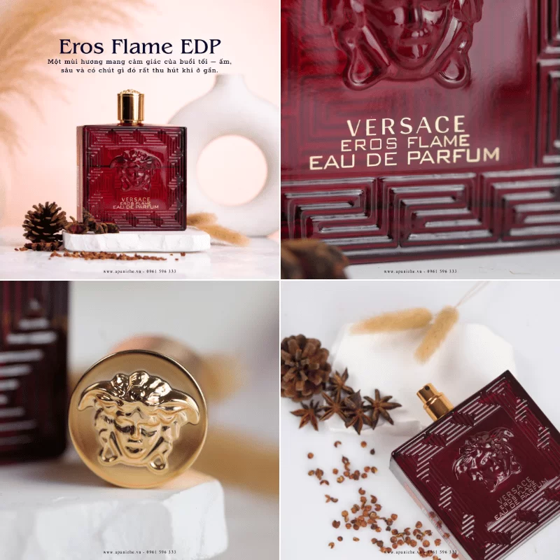 Thiết Kế Versace Eros Flame EDP