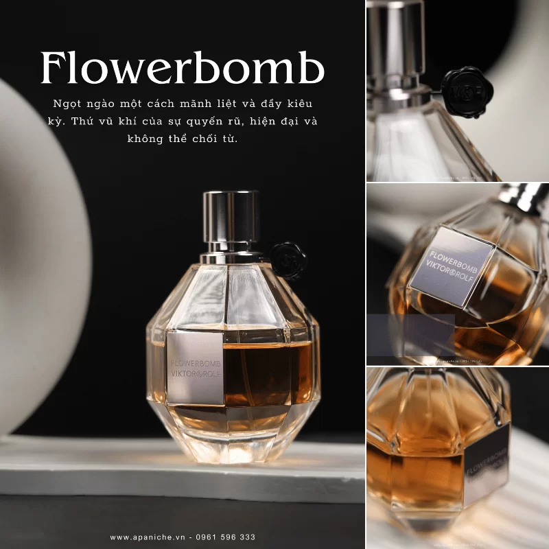 Thiết Kế Viktor Rolf Flowerbomb EDP