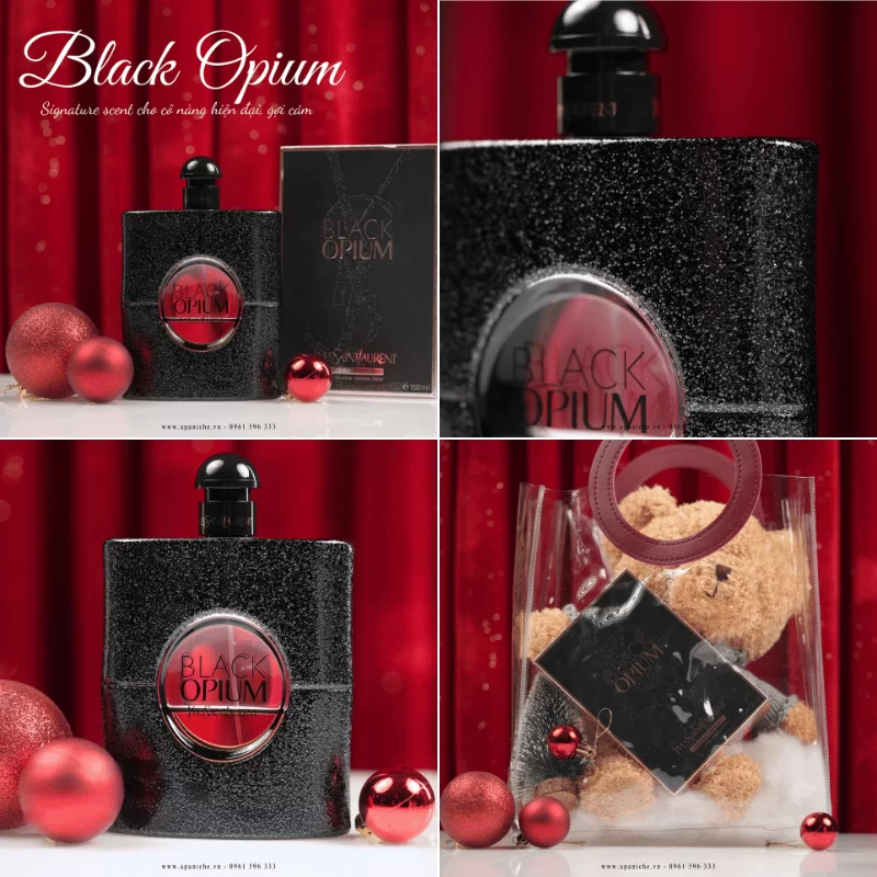 Thiết Kế Yves Saint Laurent Black Opium EDP