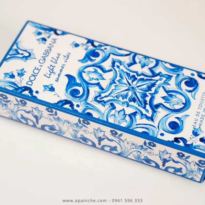 Nước Hoa Dolce Gabbana Light Blue Summer Vibes Femme EDT Apa Niche