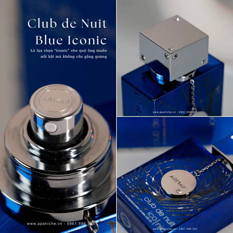 Thiết Kế Armaf Club De Nuit Blue Iconic EDP