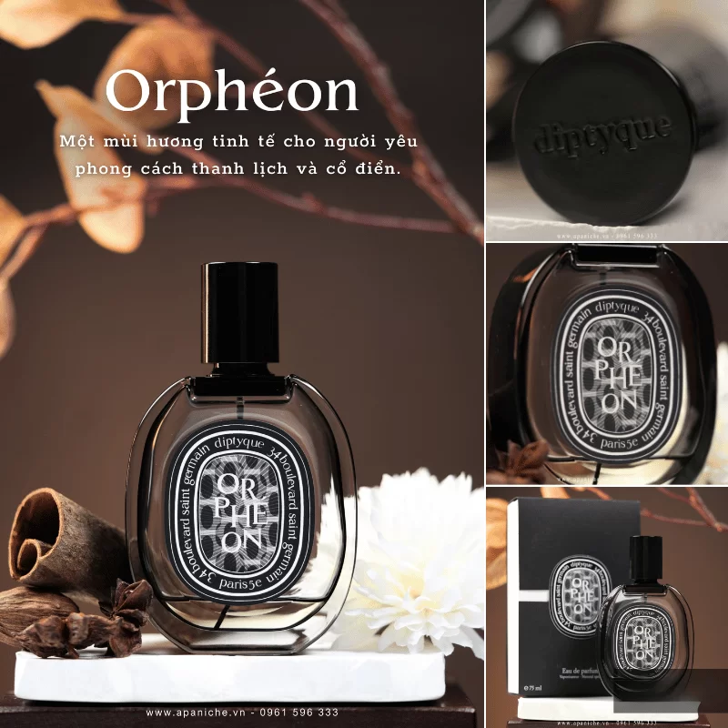 Thiết Kế Diptyque Orphéon EDP