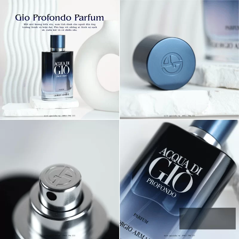 Thiết Kế Giorgio Armani Acqua di Gio Profondo Parfum (Giò Xanh Parfum)