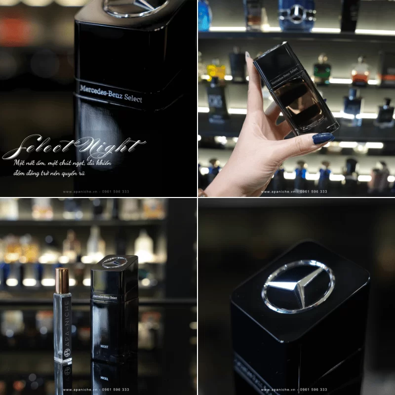 Thiết Kế Mercedes Benz Select Night EDP For Men